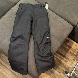 Black kids Ski pants — NWT size L